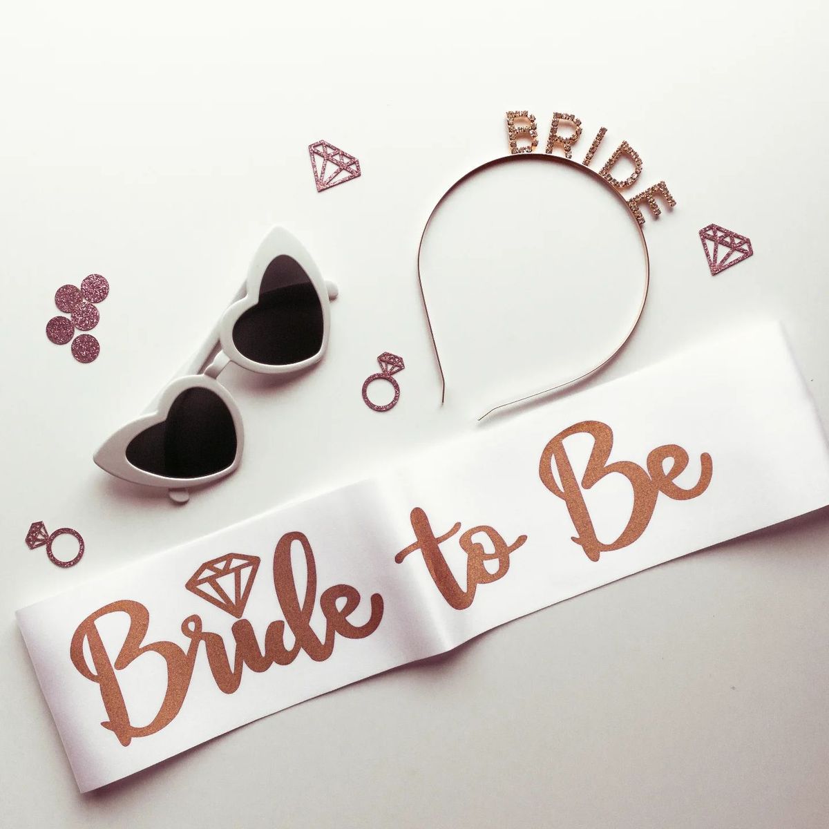 Bride Sash & Décor